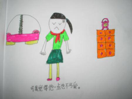 温馨写绘《我弟弟》作文