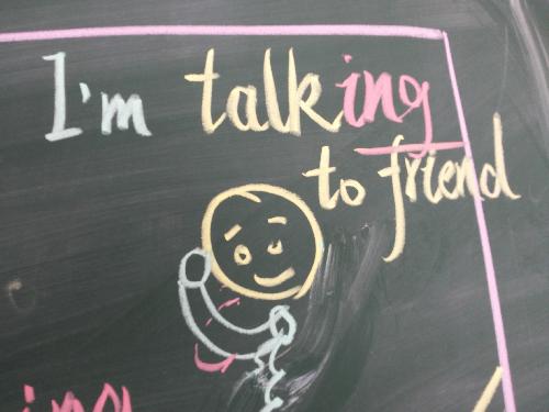 一堂‘有画’说的课作文