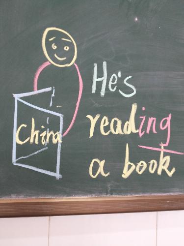 一堂‘有画’说的课作文