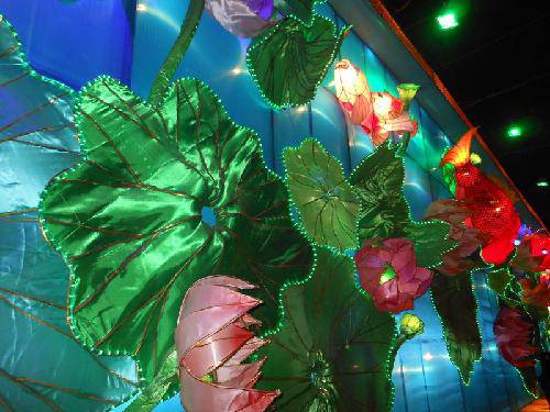 快乐元宵节之---王城公园看花灯作文