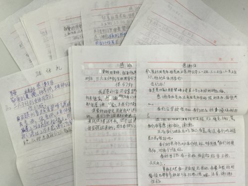 我们的爱心班集体作文