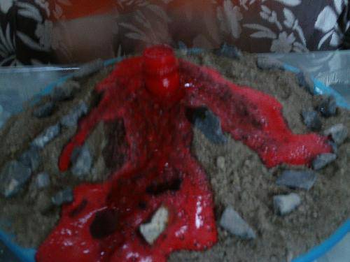 科学小实验(五)火山爆发作文