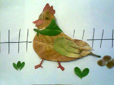 树叶画儿的故事作文