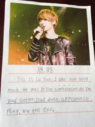 不完美中的满意--学生作品展播(一)作文