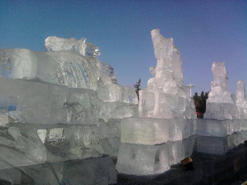 过年这些事之三 — 看冰灯作文