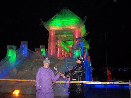 过年这些事之三 — 看冰灯作文