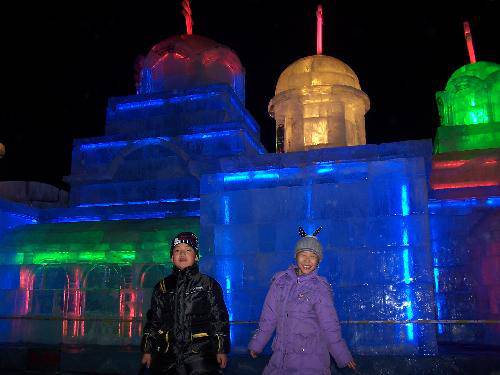 过年这些事之三 — 看冰灯作文