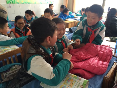 “那时,他没有…”作文