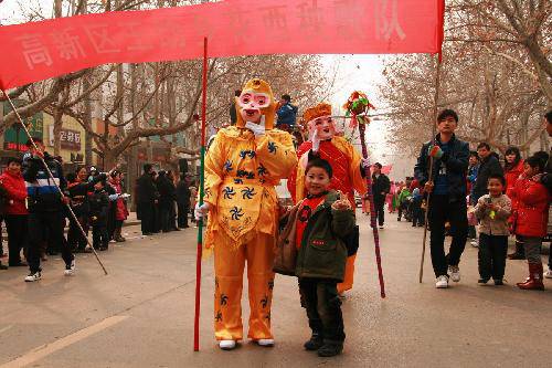 春节系列之元宵节看民俗表演作文