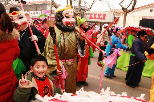 春节系列之元宵节看民俗表演作文