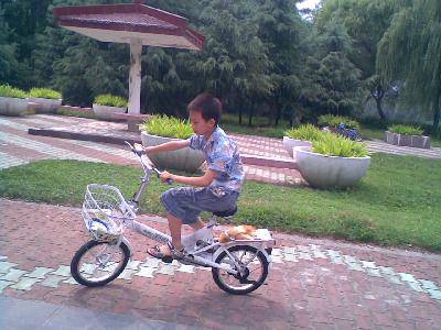 我学会骑单车了作文