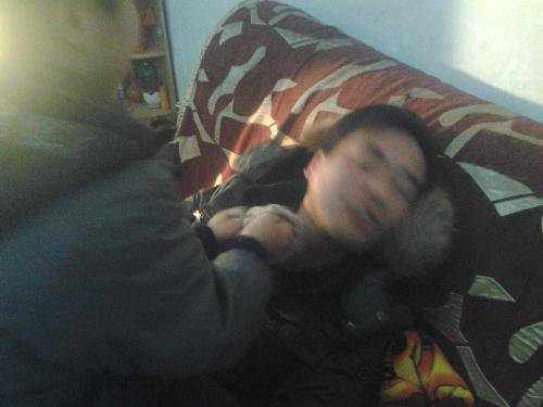 我为爸爸洗脸洗脚作文