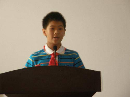 儿子,你就是我心里的Number One作文