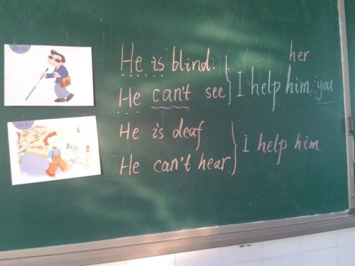 “我是你的眼”作文