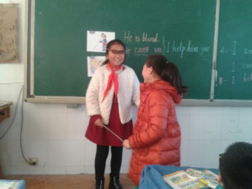 “我是你的眼”作文