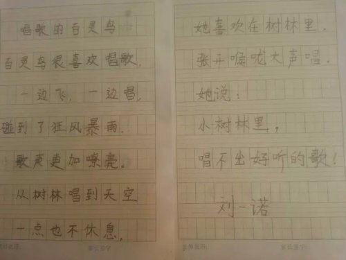 “童声雅韵”校本课程展示---之“晨诵设计”作文