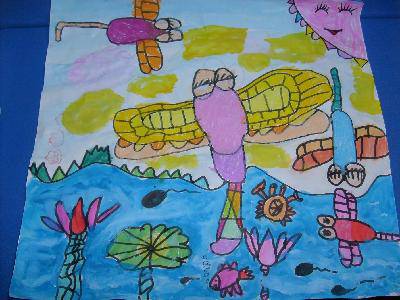 快乐的小蜻蜓作文