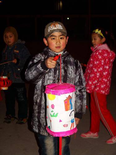 美丽的灯,美丽的会!作文