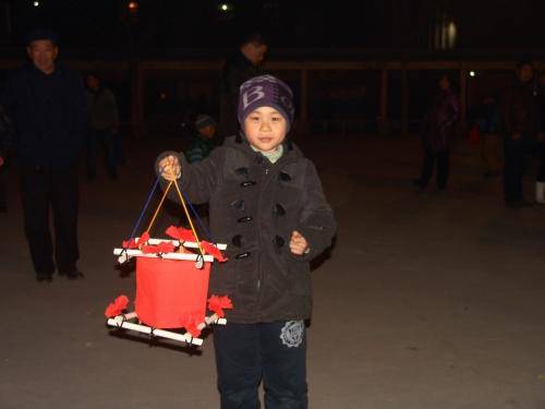 美丽的灯,美丽的会!作文