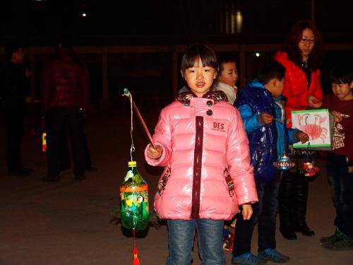 美丽的灯,美丽的会!作文