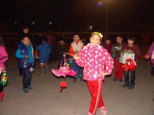 美丽的灯,美丽的会!作文