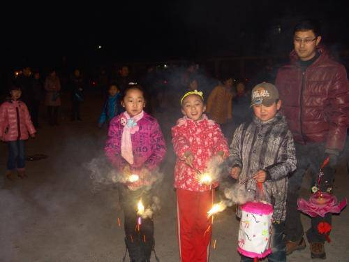 美丽的灯,美丽的会!作文