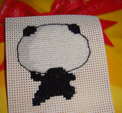 我学“十字绣”作文