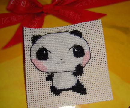 我学“十字绣”作文