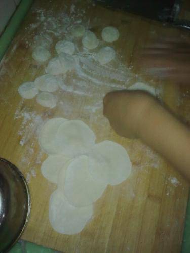 第一次包饺子——爱我就让我承担作文