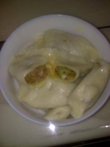 第一次包饺子——爱我就让我承担作文