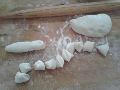 头伏天——吃饺子喽!作文