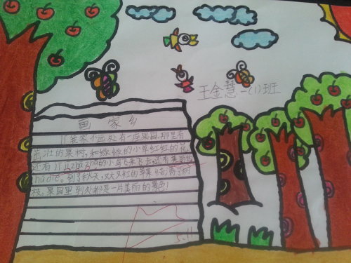 《画家乡》教后记作文