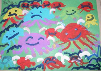 点点的作品(33)——水 母作文