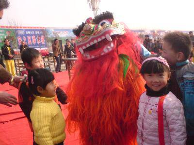 点点第一次赶庙会!(附多图)作文