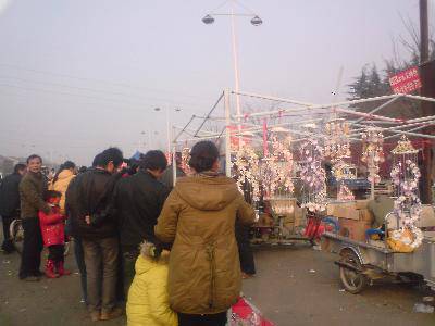 点点第一次赶庙会!(附多图)作文