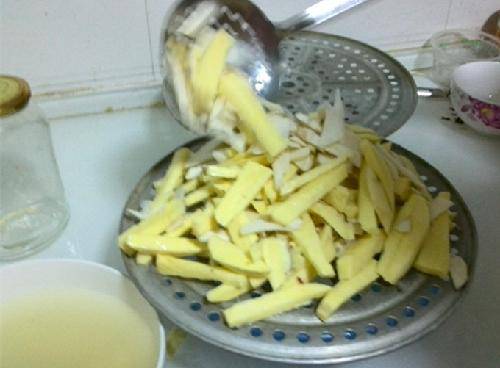 自做红薯条【附图~】作文