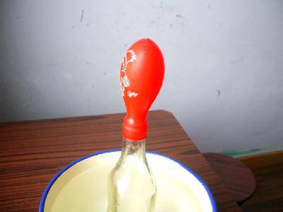 科学小试验——有魔力的气球作文