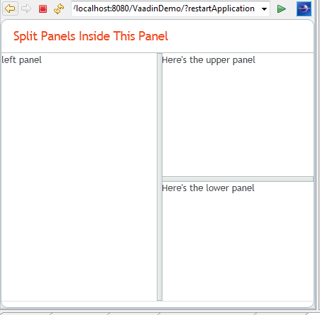 Vaadin WebӦÿγ(33):UI-HorizontalSplitPanelVerticalSplitPanel