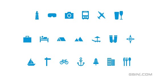 12款免费骨材图标系列三