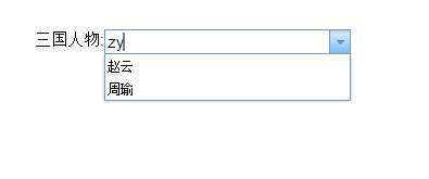 ʹ��Dojo��FilteringSelect�������ƴ���������ܵ������˵�(��)