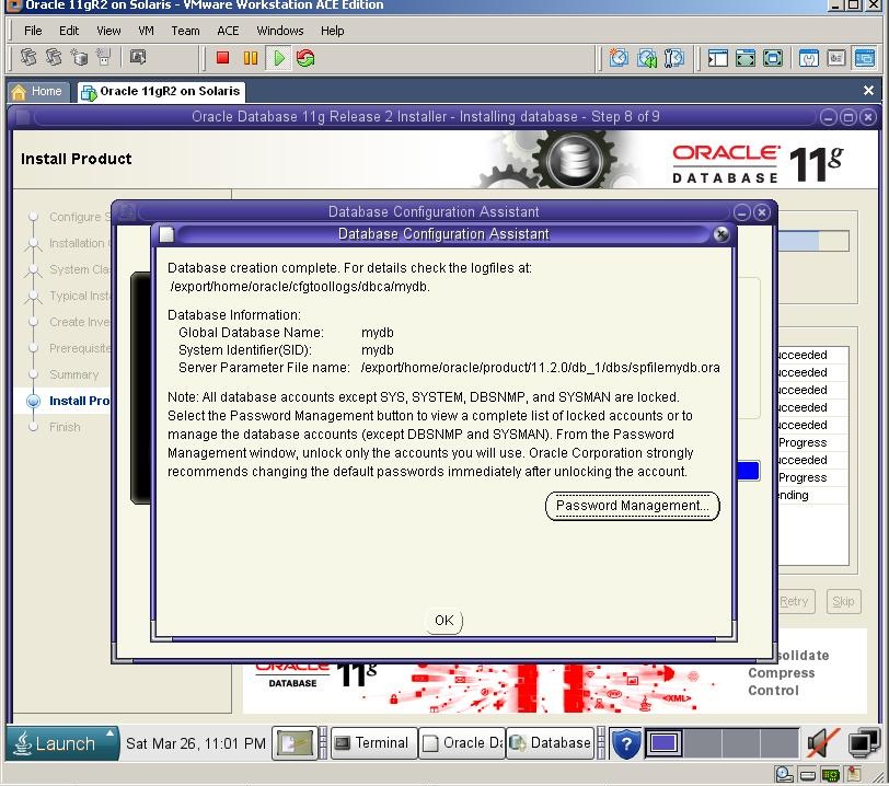 Solaris ϵͳ�ϰ�װOracle11g R2��WebLogic10.3.0.0