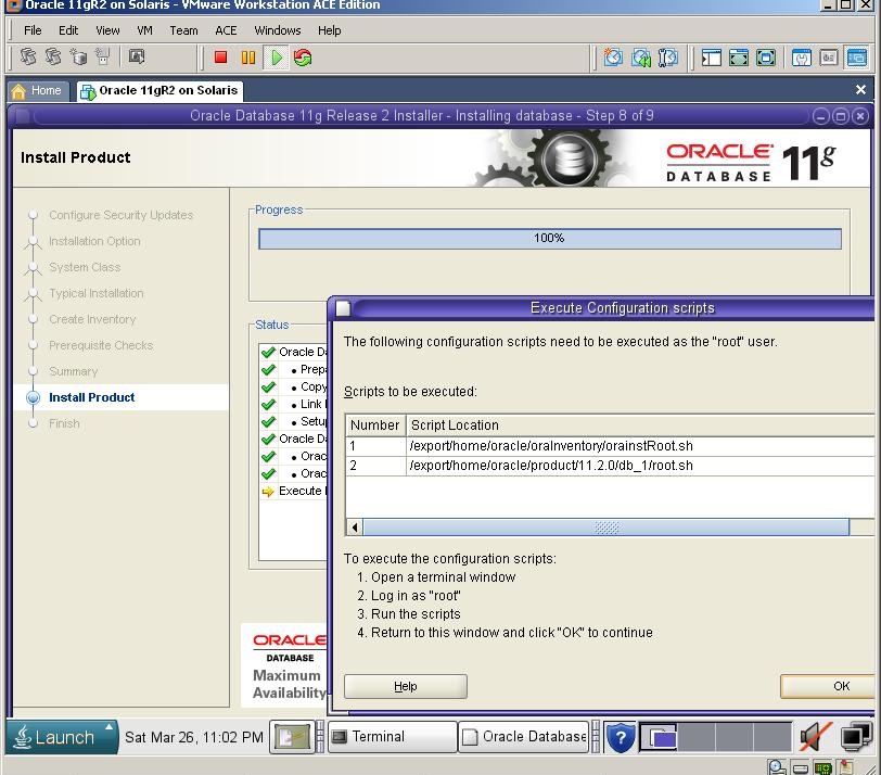 Solaris ϵͳ�ϰ�װOracle11g R2��WebLogic10.3.0.0