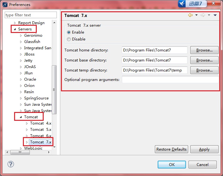 MyEclipse10��Tomcat7����Webҳ��