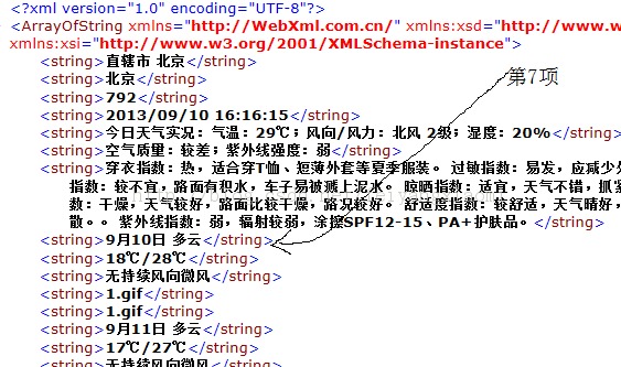 android天候查询(一)websevice之ksoap2软件包的使用