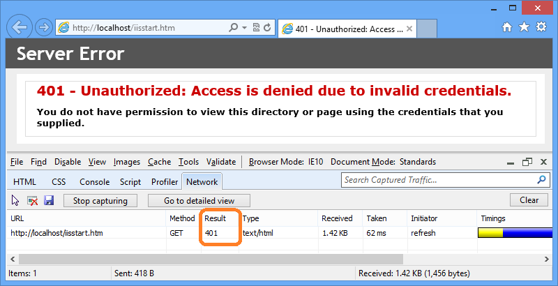 Http 401�쳣����ʵ�鼰�������