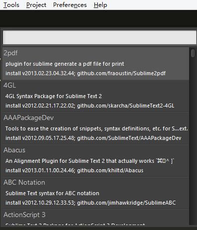 360截图20130308225700315.jpg Sublime Text 二插件安装及快捷键介绍