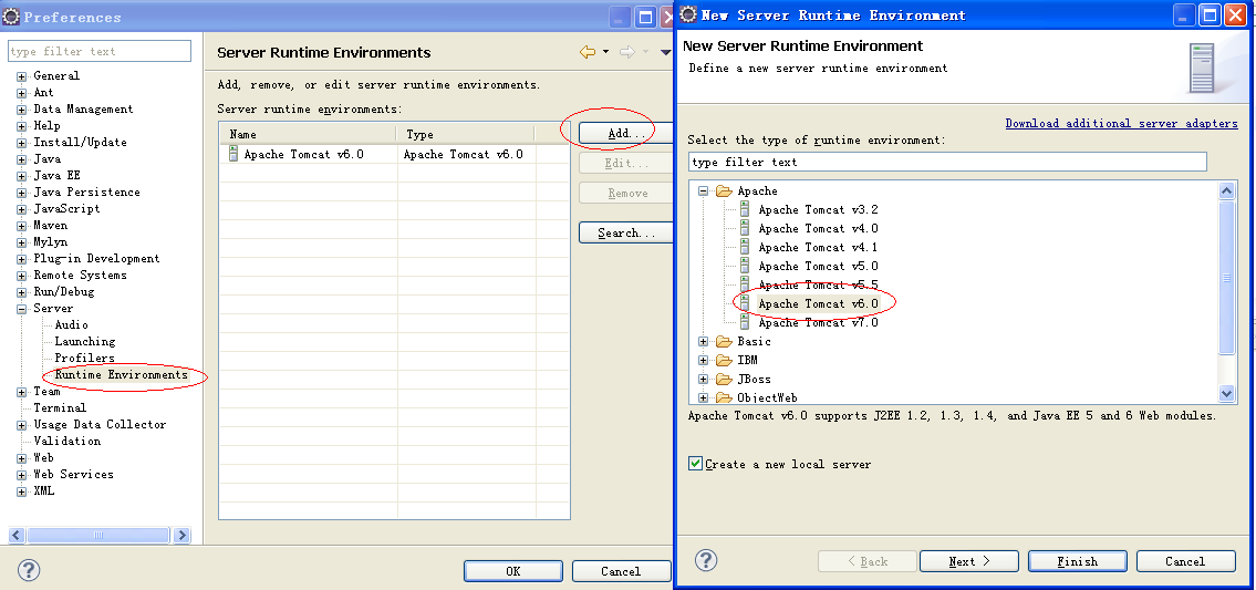 基于maven的web项目在Eclipse中施用Tomcat调试