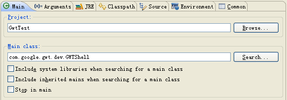 Java��Ŀ��ʹ��Gwt