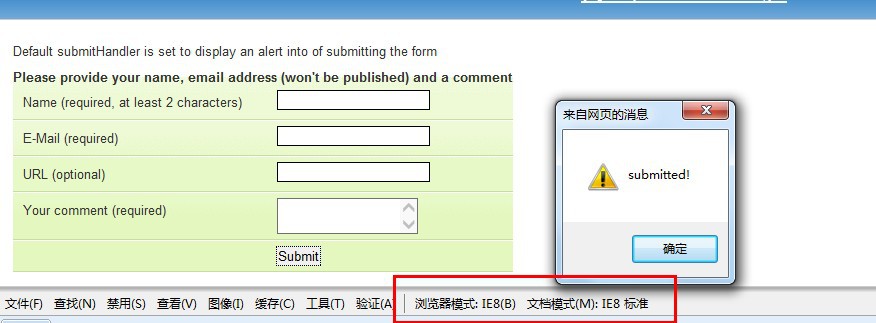 jquery validate У�������