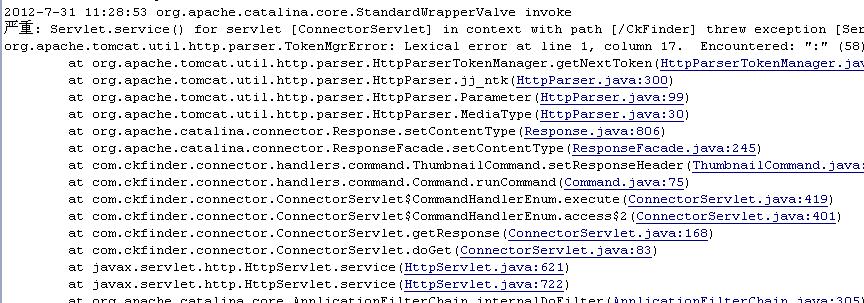 ���Java��CKFinder�޷���ʾ����ͼ�й�����